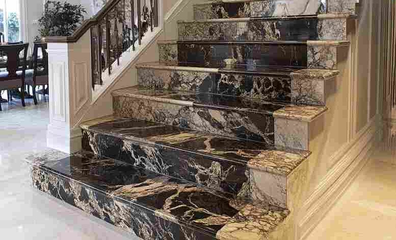 Elegante Gestaltungsideen für Granittreppen im Innenbereich