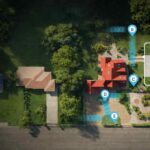 Mähroboter ohne Begrenzungskabel bei schmalen Passagen